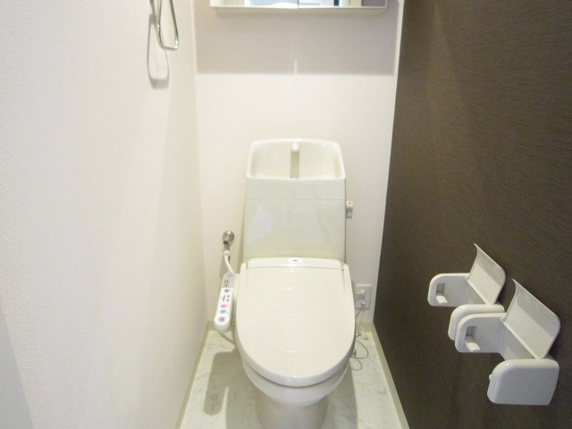 ＪＲ山陽本線 新倉敷駅 徒歩19分 2階建 築13年のトイレ写真