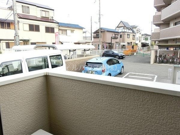 バルコニー　日当たり良好！