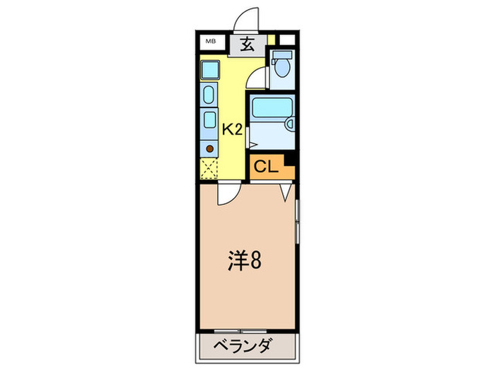 アリコヴェール江上町の間取り写真