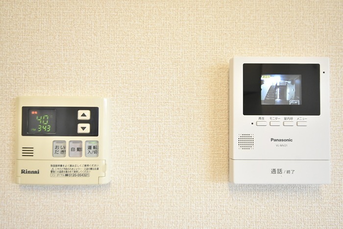 その他設備　来訪者の顔を確認！