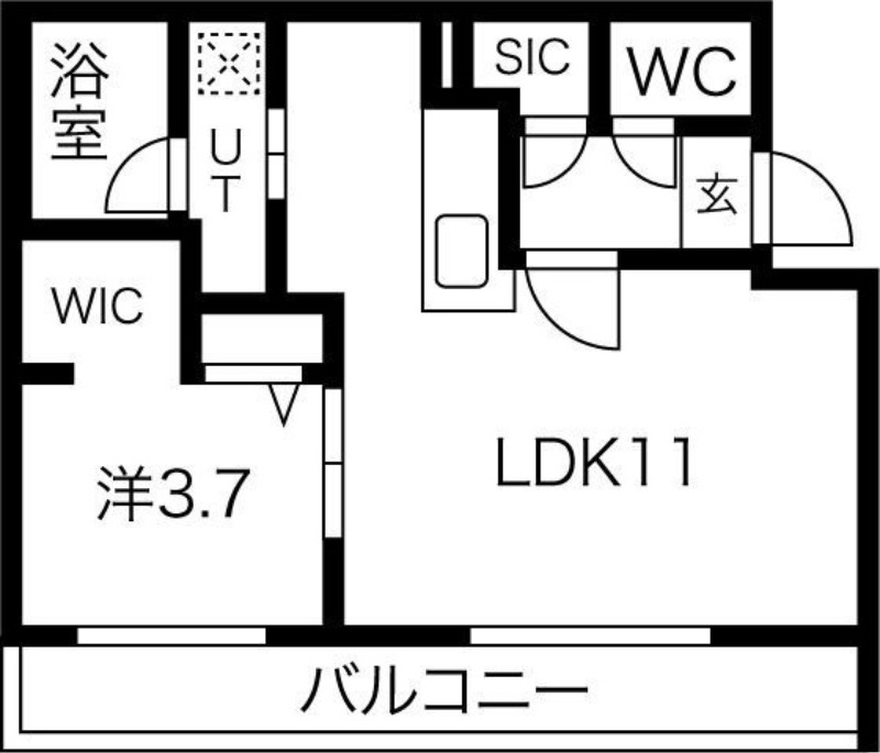パトリア環状通東の間取り写真