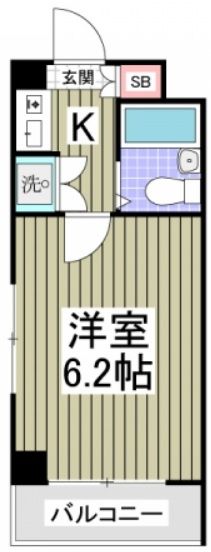 杉浦ハイツ狭山の間取り写真