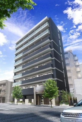 建物外観　ジアコスモ難波南　外観