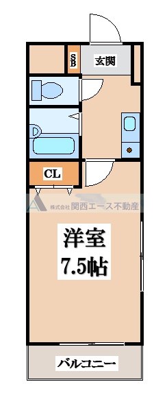 フラワーハイツの間取り写真