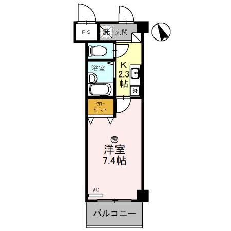 レイクヴュー堅田の間取り写真