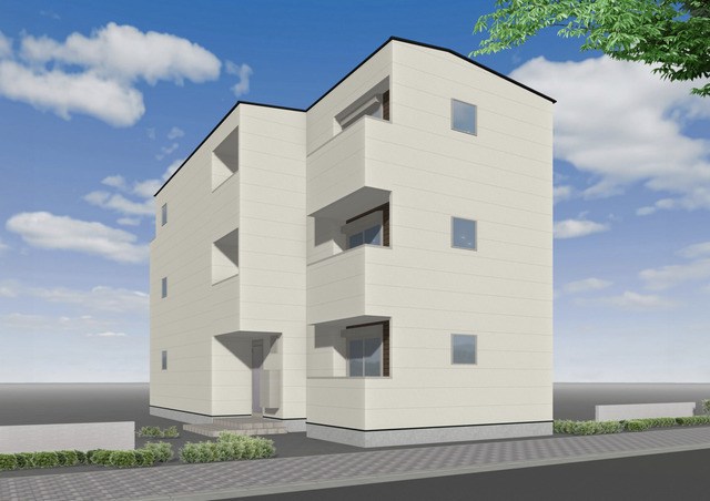 建物外観　外観パース