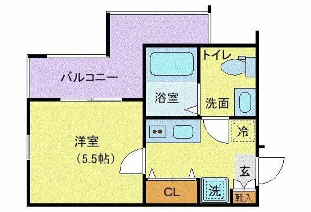 相鉄本線 天王町駅 徒歩9分 3階建 築2年の間取り写真