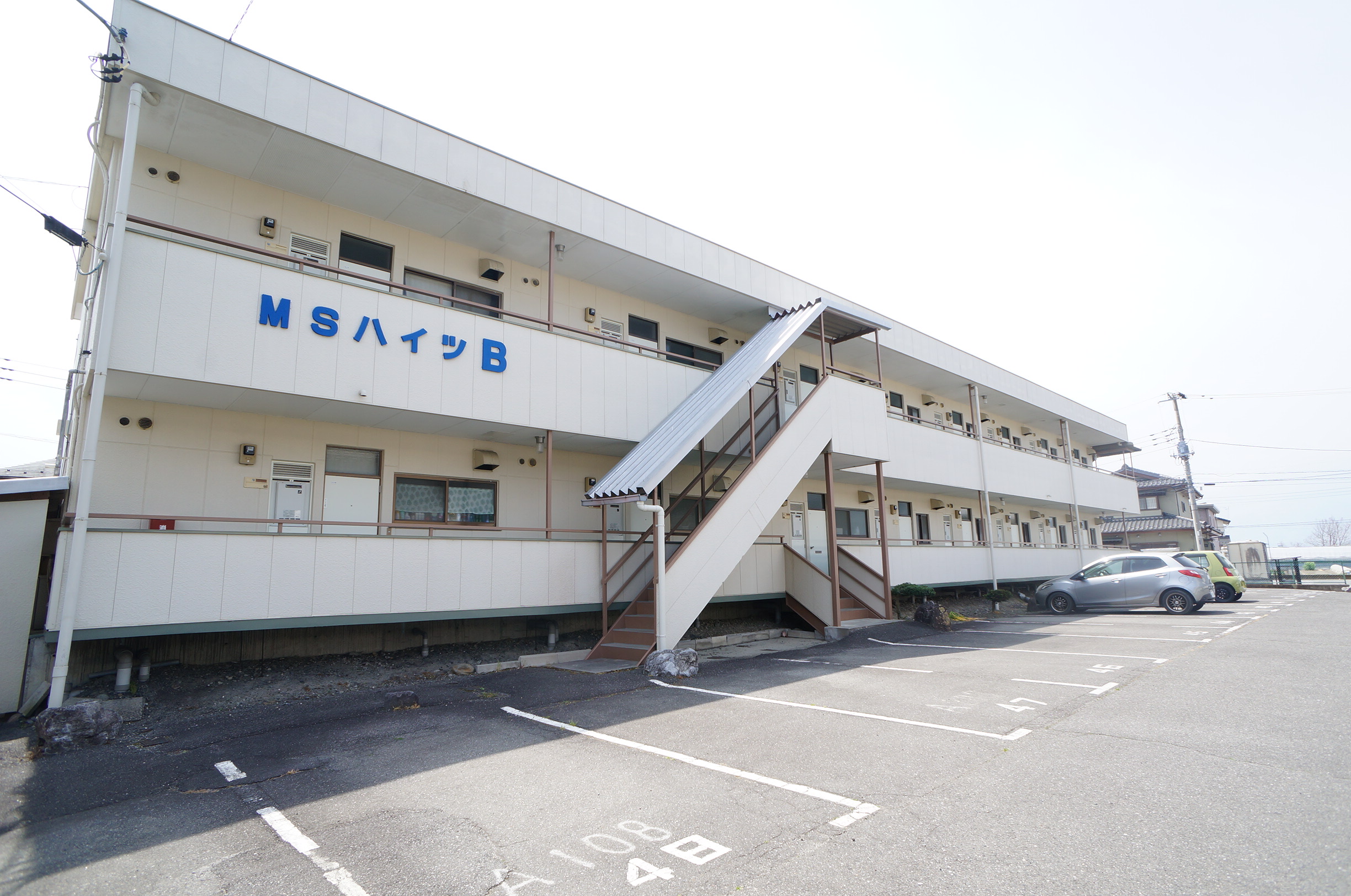 MSハイツ Bの建物外観