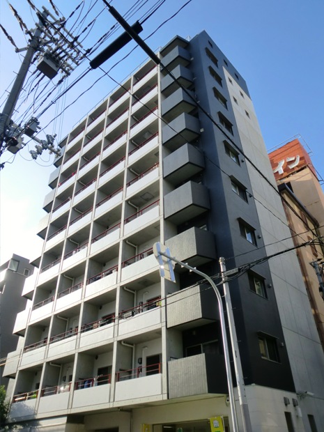 大阪市淀川区新北野のマンションの建物外観