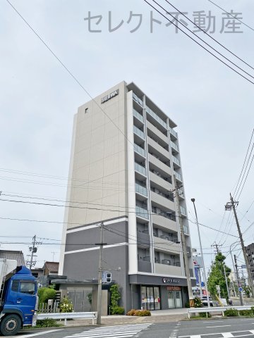 名古屋市中村区十王町のマンションの建物外観