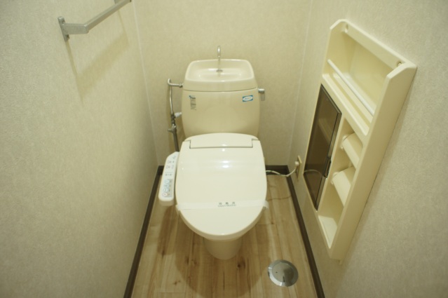 【広島市安芸区瀬野のアパートのトイレ】