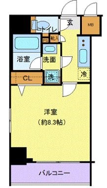 RELUXIA府中の間取り