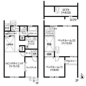 セレブ覚王山　WEST棟の間取り