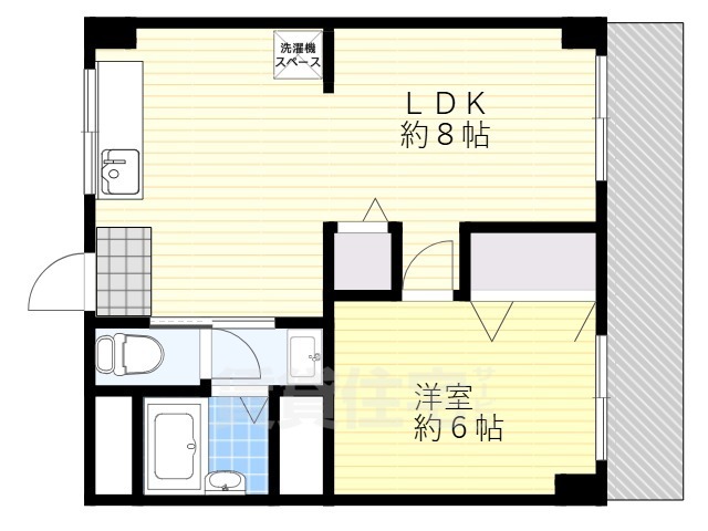 大朋マンションの間取り