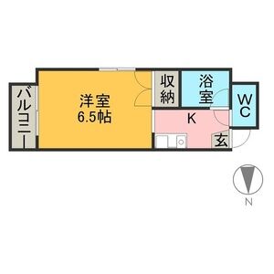 ノアール築地の間取り