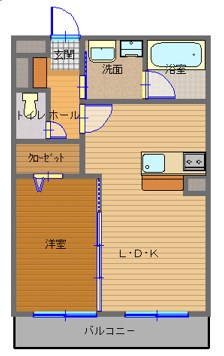 ＴＨＥ　ＮＥＸＴ　ＯＮＥの間取り