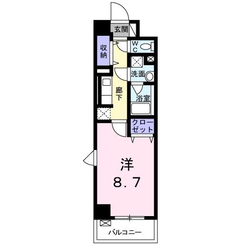 コリーヌ藤が丘の間取り