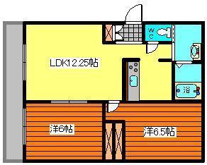 桜Ａ棟の間取り