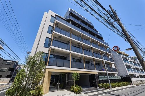 【北区田端新町のマンションの建物外観】