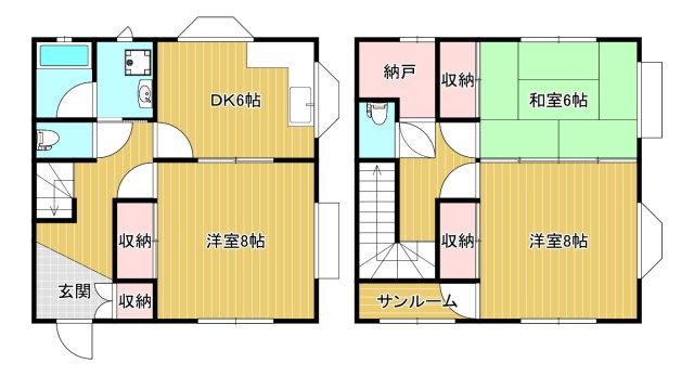 【セドル８８の間取り】