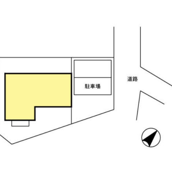 【セジュールウィット井田町の駐車場】