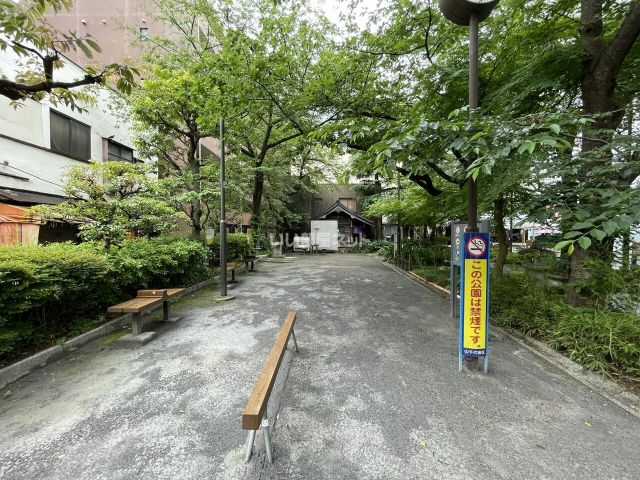 【S-RESIDENCE日本橋馬喰町Aereの公園】