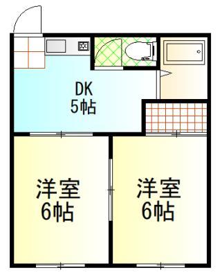 アパートメントキャンパスの間取り