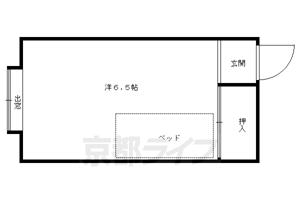 歓山荘の間取り