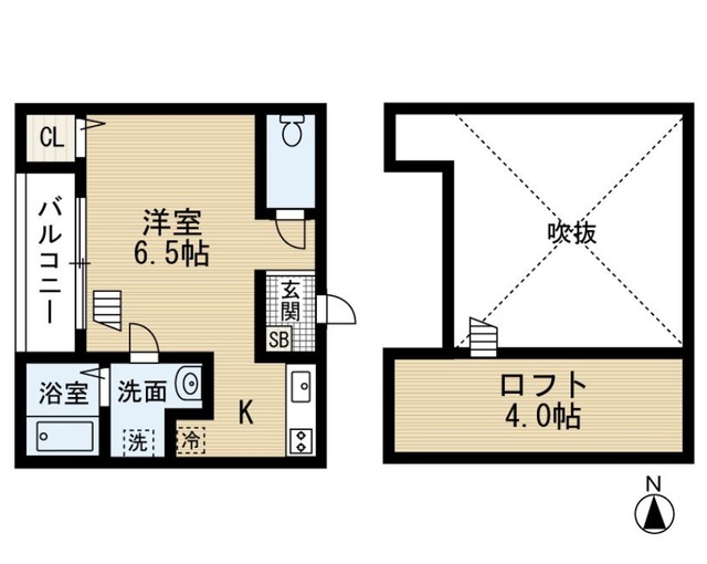 ケイティハイツの間取り