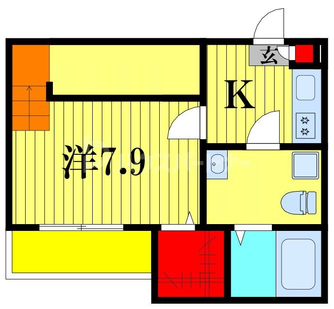 フォースベル六実の間取り