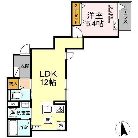 グラナーデ関原の間取り