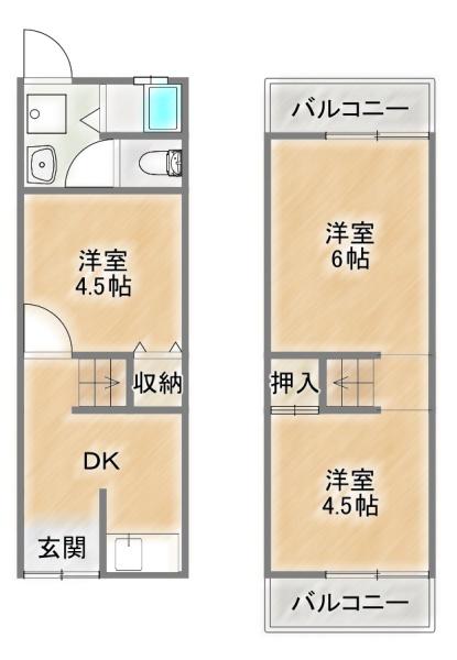 枚方市星丘のその他の間取り