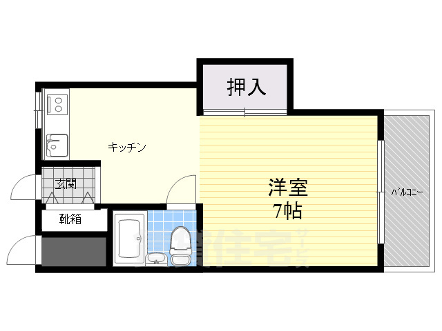 第33マンションの間取り