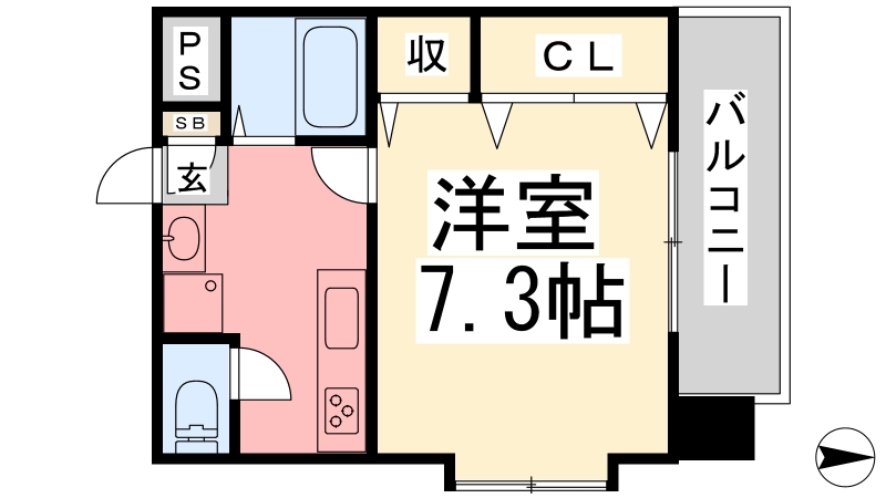 アクアパレスの間取り