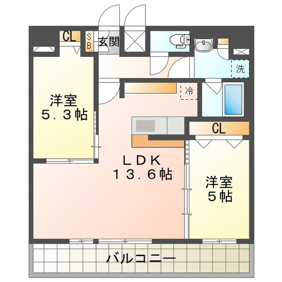 Ｓ‐ＲＥＳＩＤＥＮＣＥ四日市安島ａｌｏｇｇｉｏの間取り