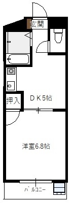 Ｃ＆Ｃ三宅の間取り