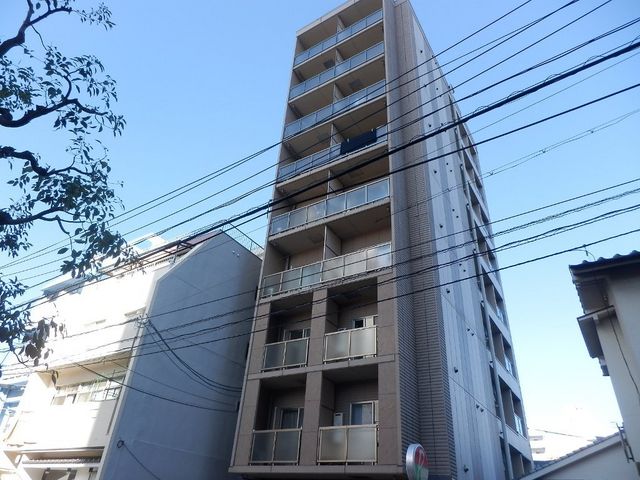 広島市中区小網町のマンションの建物外観