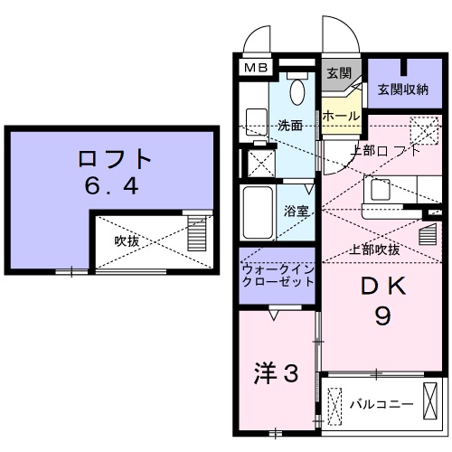 雅Iの間取り