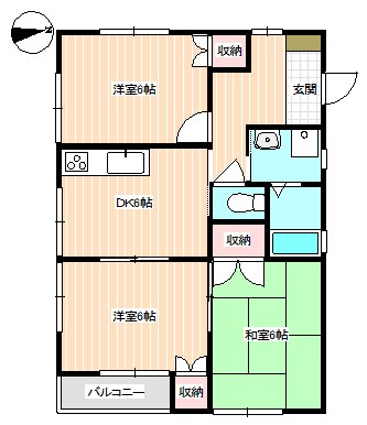 エトアールの間取り