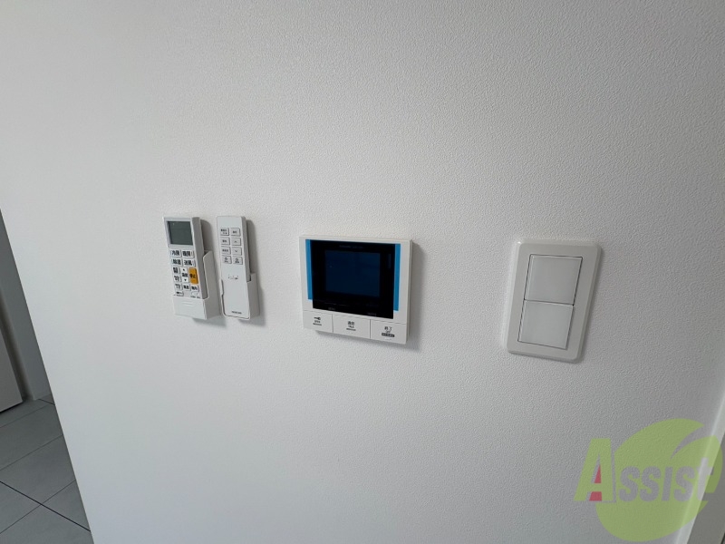 セキュリティ　インターホンです。オートロック付きで安心のマンションです。