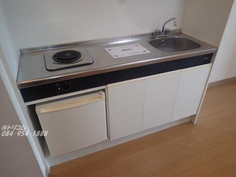 キッチン　電気コンロ１口（イメージ）