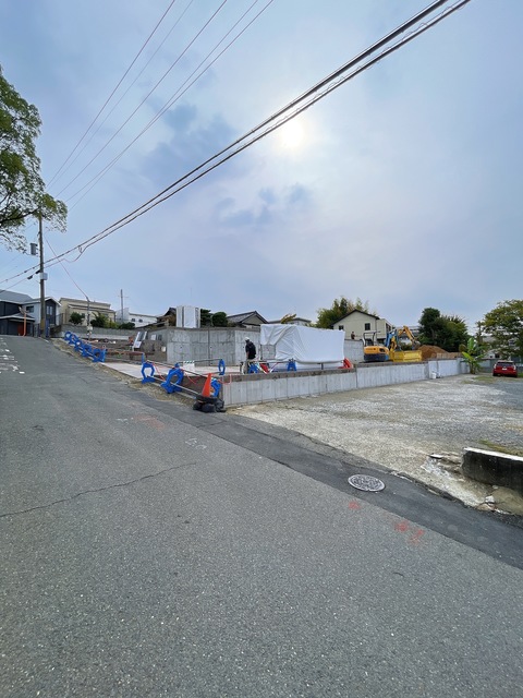 建物外観　外観（建設中）