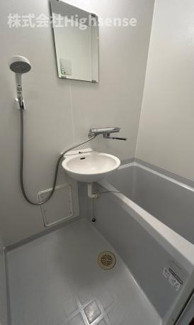 洗面設備　広い洗面スペース