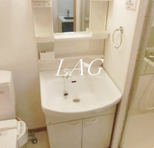 洗面設備　洗面台です。