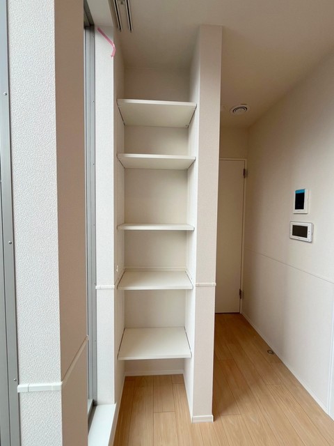 その他設備　オープン収納