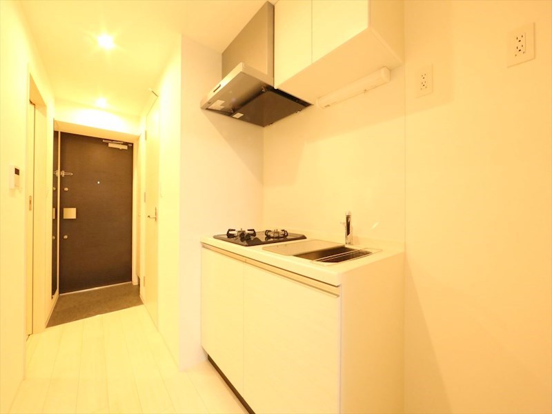 キッチン　システムキッチン（ガス2口コンロ付）