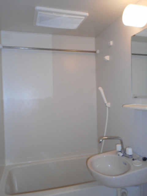 バス・シャワールーム　浴室には洗面ボウルがあります