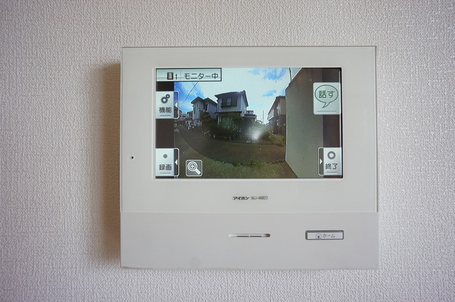 セキュリティ　カラーTVモニターホン！