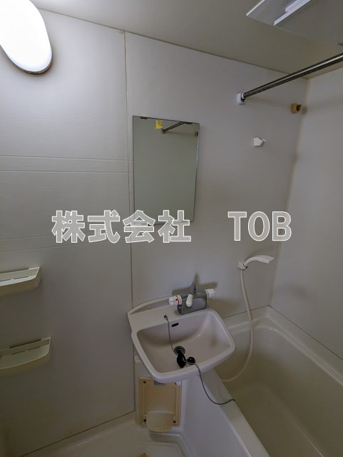 洗面設備　※クリーニング中の撮影※