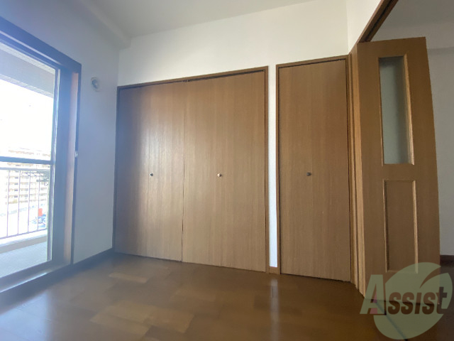 収納　クローゼットがありました。お洋服や荷物はここへ